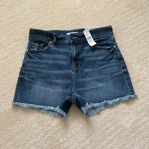 Loft Dark Wash Jean Short